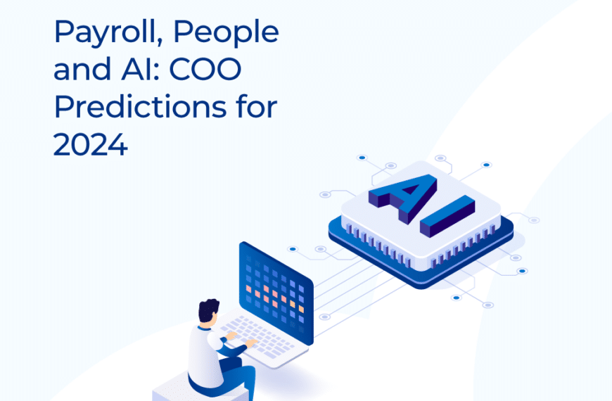 Payroll, People, and AI - a COO view