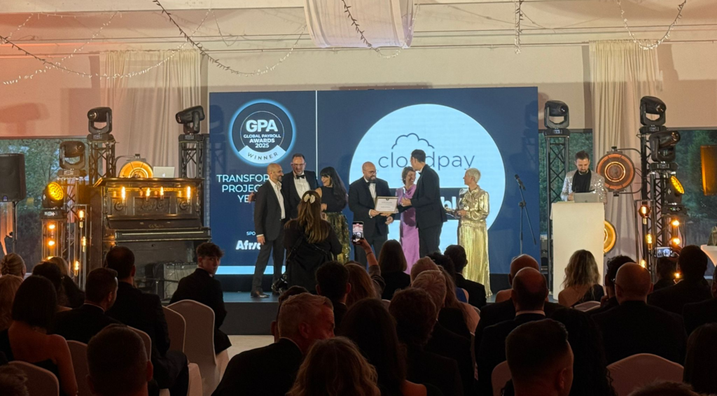 CloudPay wins prestigious award at the 2025 Global Payroll Awards 4 Global Payroll Awards 2025 large