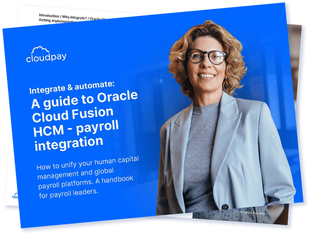 Oracle HCM report