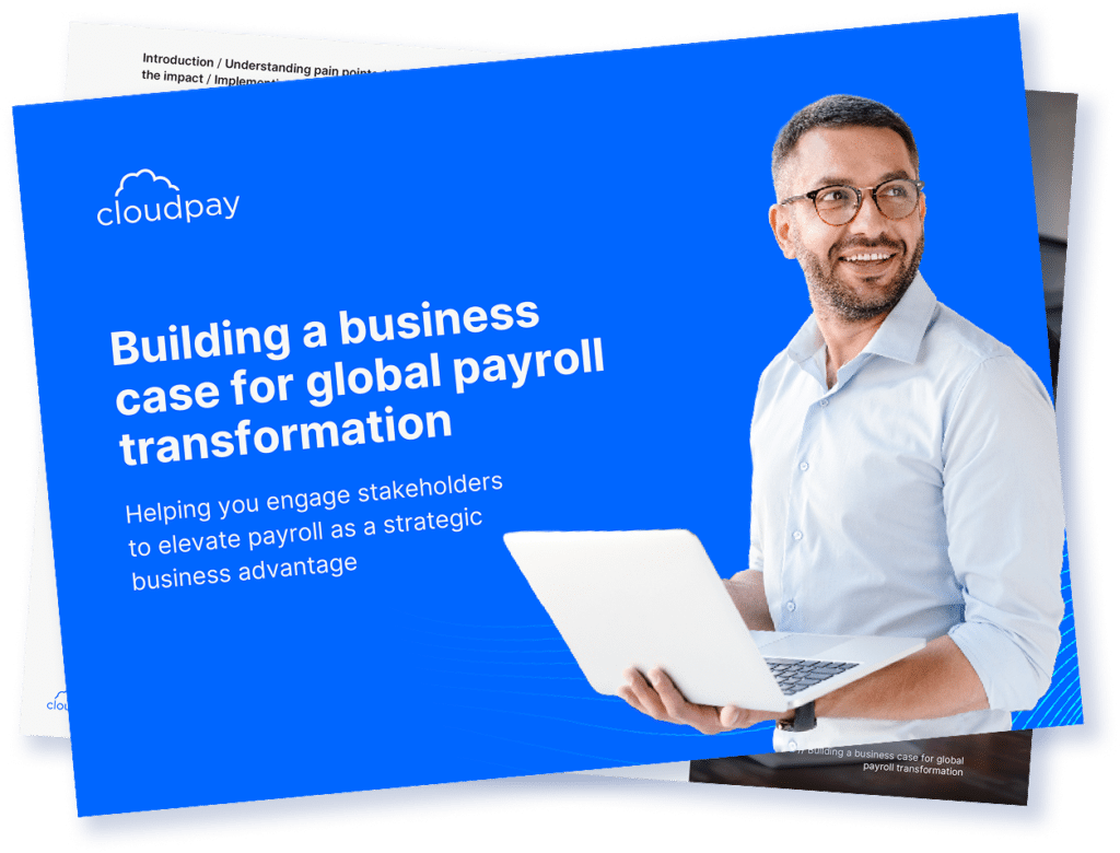 Global Payroll Transformation report cover