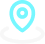 Icon location white cyan